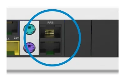 PAB RJ45 Connection